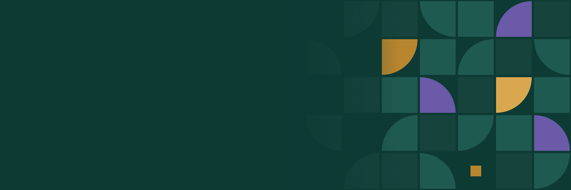 Praxis Learn pattern of squares and quarter circles in spruce, brass and jacaranda